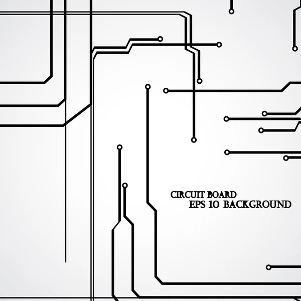 Fondo de placa de circuito — Archivo Imágenes Vectoriales