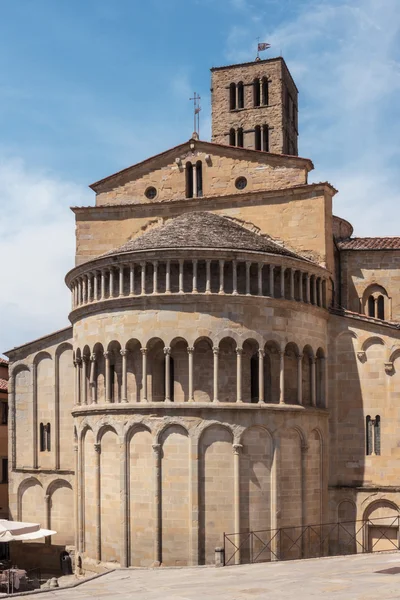 Santa Maria della Pieve, Arezzo — Stock Photo, Image