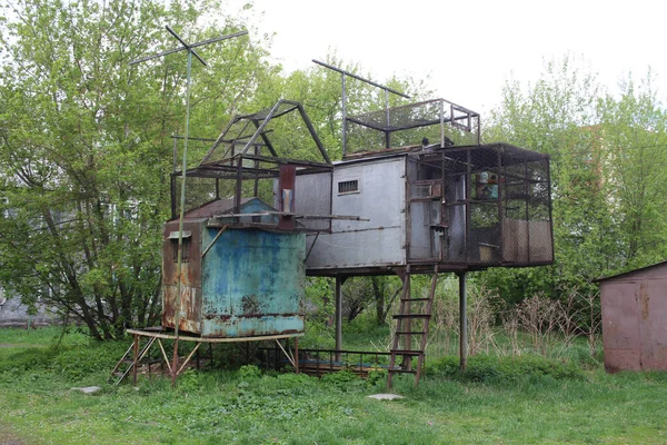 Casa Rua Dovecote Para Pássaros Jardim — Fotografia de Stock