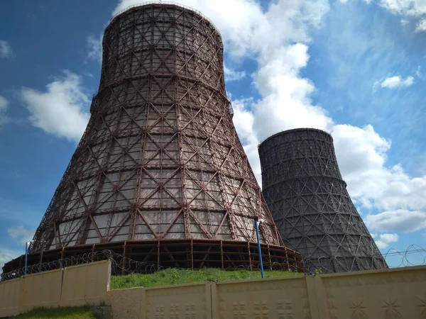 high towers cooling towers for industrial thermal power plants