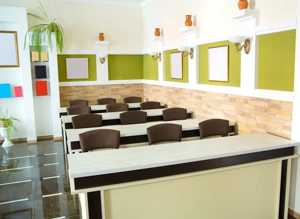 Interior of a conference room, simple and modern style — Stock Photo, Image