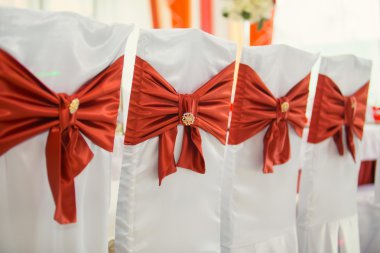 Satır dekore düğün sandalye