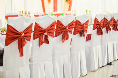 Satır dekore düğün sandalye