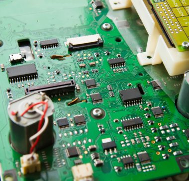 Elektronik komponentler Pcb bilgisayarla