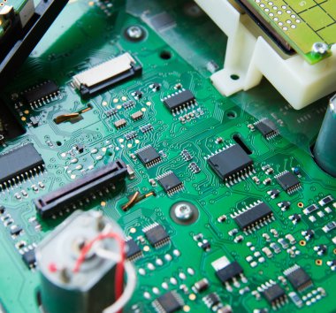 Elektronik komponentler Pcb bilgisayarla