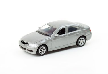 Klasik Metal gri model araba