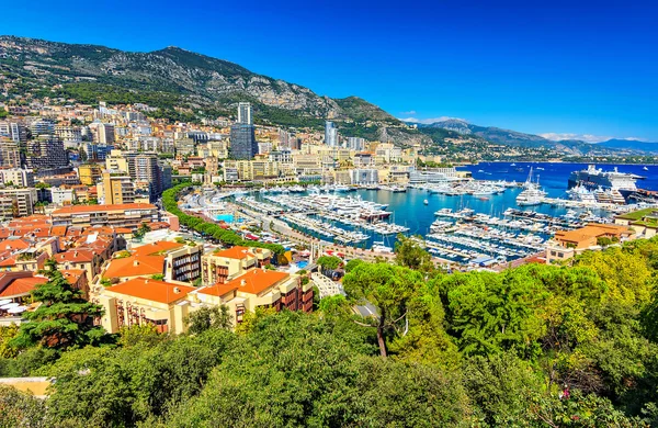 La bellissima città di Monte Carlo, Monaco, Costa Azzurra, Europa — Foto Stock