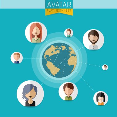 sosyal ağ avatar koymak