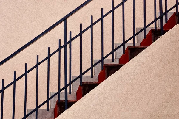 Αρχιτεκτονική Σκαλιών Στην Πόλη Μπιλμπάο Ισπανία — Φωτογραφία Αρχείου