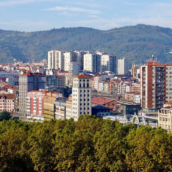 Stadtbild Von Bilbao Spanien Reiseziel Bilbao — Stockfoto