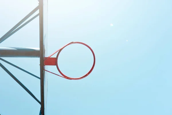 Street Basket Hoop Attrezzature Sportive — Foto Stock