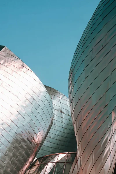 Музей Архитектуры Гуггенхайма Бильбао Испания — стоковое фото