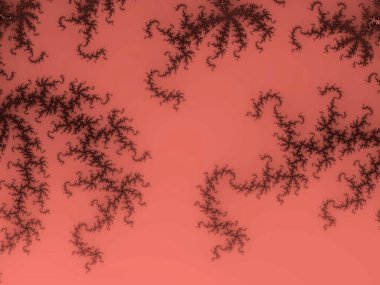 Sonsuz matematiksel mandelbrot kümesine yakınlaşmanın 75 megapiksel görüntüsü