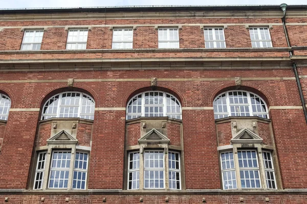 Krásná Stará Architektura Fasád Nalezena Malém Německém Městě Kiel — Stock fotografie