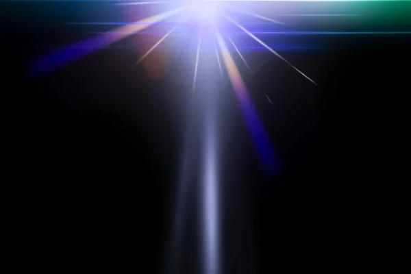 Kleurrijke Jubileum Lasershow Met Wat Rook Lucht Partijachtergrond — Stockfoto