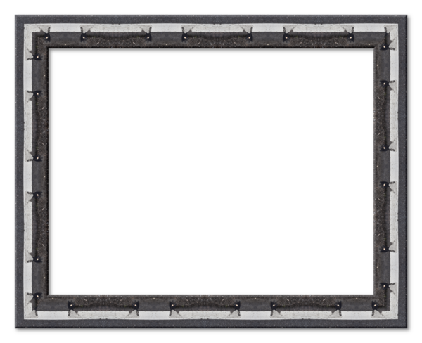 Koyu asfalt yol dokusu çerçevesi beyaz bir çizgi ile kopya alanı ve şeffaf bir arkaplan sağlar