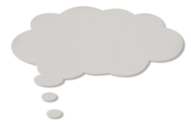 İletişim kavramları için kopyalama alanı sağlayan boş bulut konuşma balonu