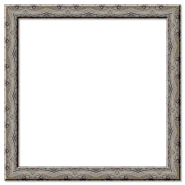 İçerik için bir boşluk sağlayan gri kare çerçeveyi klasik ayrıntılarla süsleName