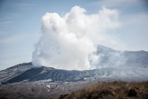 Felső Mount Aso Jogdíjmentes Stock Fotók