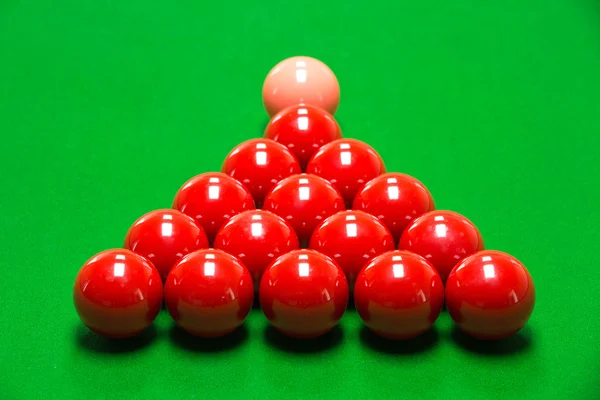 Snooker golyó készlet — Stock Fotó