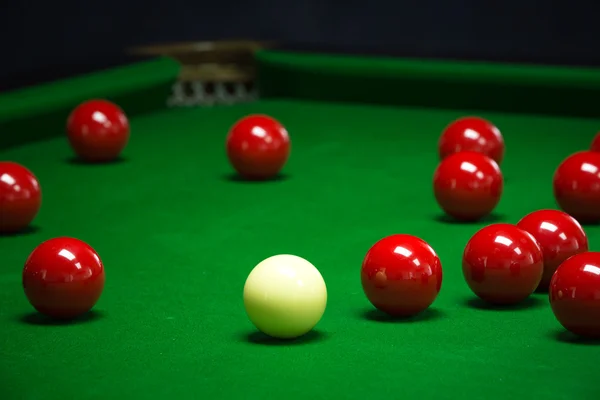 Snooker golyó készlet — Stock Fotó