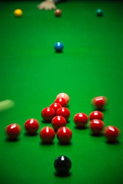 Snooker bollar set — Stockfoto