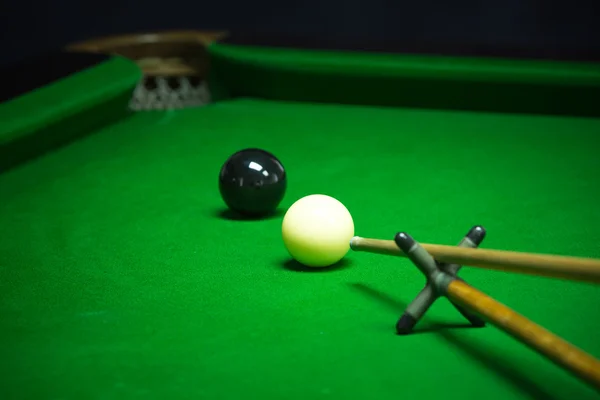 Snooker golyó készlet — Stock Fotó