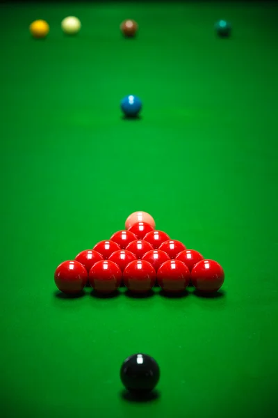 Snooker bollar set — Stockfoto
