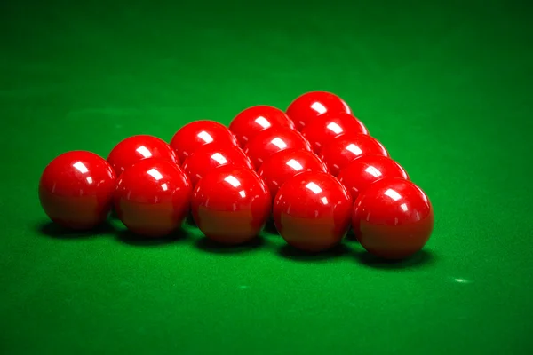 Snooker bollar set — Stockfoto