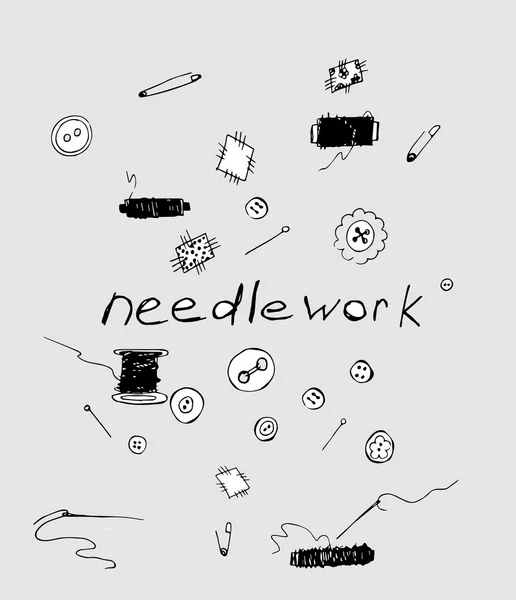 nesneleri Dikiş dikiş kroki