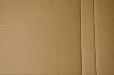 doku kahverengi karton katlanmış