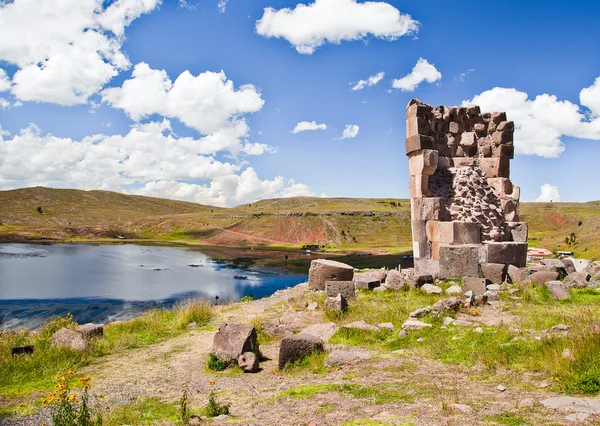 Sillustani Photo De Stock