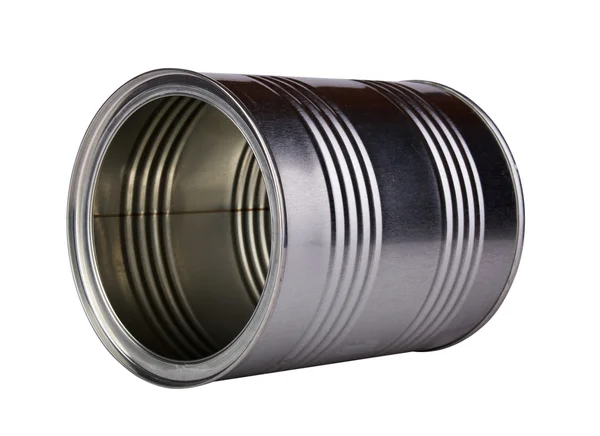 Empty metal can. — Stock Photo, Image
