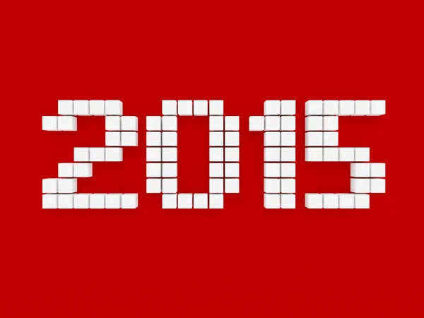 새 해 복 많이 받으세요 2015 텍스트 — 스톡 사진