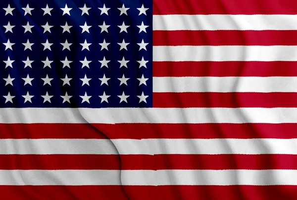 US-amerikanische Flagge — Stockfoto