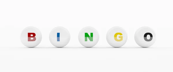 Bingo Balls — Stock Photo, Image