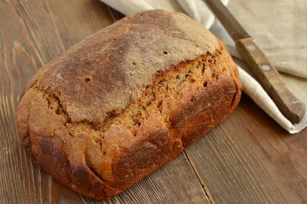 Pan de centeno de pan casero — Foto de Stock