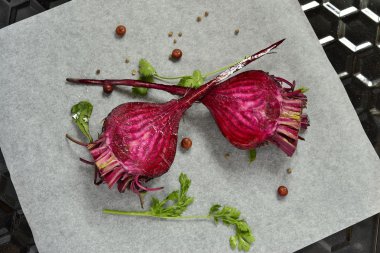 Kavurma için genç ham şeker pancarı