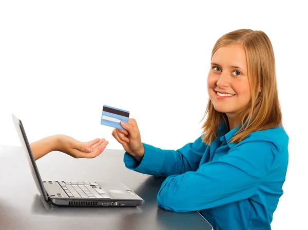 Easy Shopping On the Internet — Stock Photo, Image