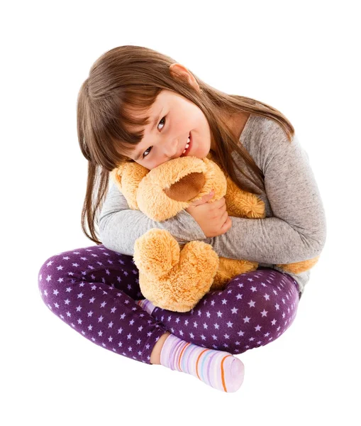 I Love My Teddy! — Stock Photo, Image