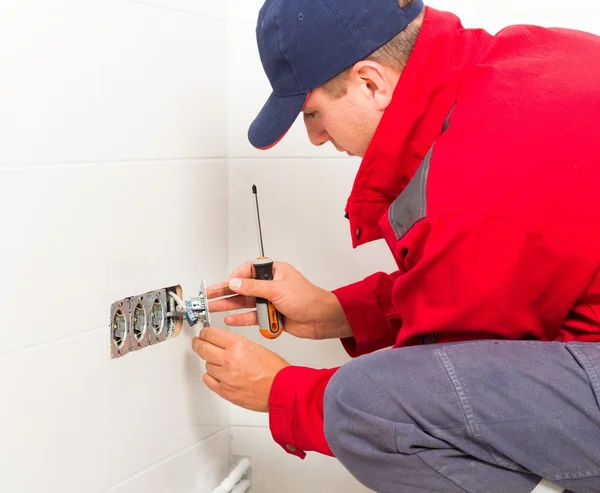 Handyman Working — Stock Photo, Image