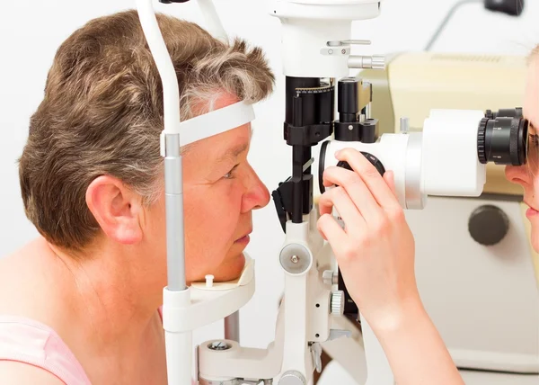 Routine Optical Exam — Stock Photo, Image