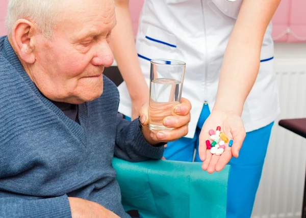 Senior gezondheid — Stockfoto