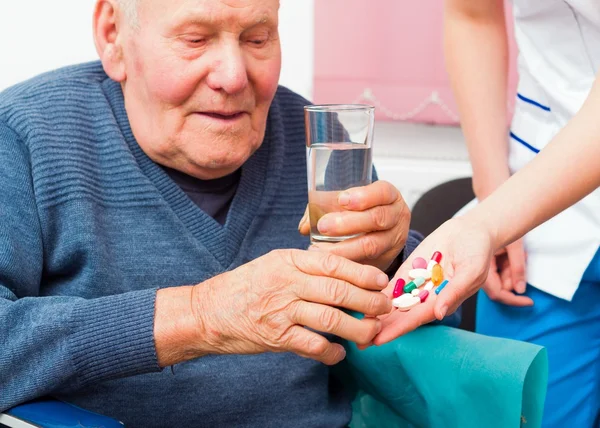 Psykisk sjukdom hos äldre — Stockfoto