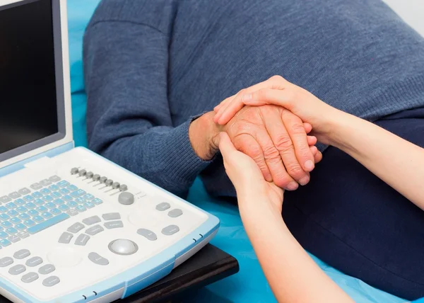 Schwere Krankheit diagnostiziert — Stockfoto