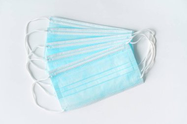 Ölüm nedeni. Tıbbi maske. Koronavirüsü koruyan güvenlik maskesi, tasarımınız için.