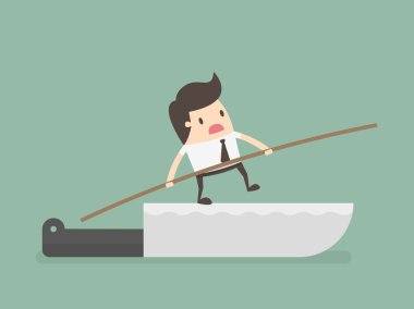 Bıçakta Dengeleme iş adamı