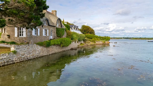 Saint Cado Brittany Traditional Houses Center Village Small Island — Stock Fotó