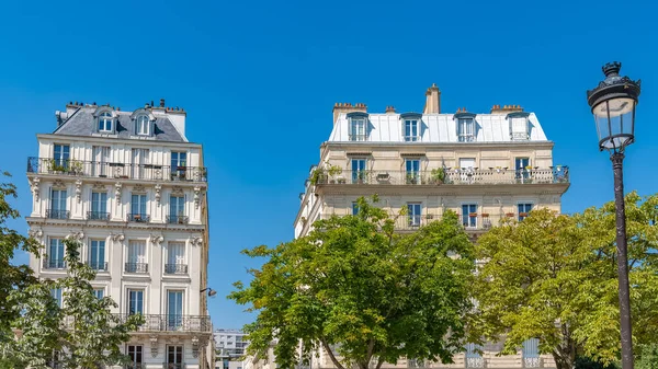 Paris Beautiful Buildings Place Nation 11E District — Stock Photo, Image