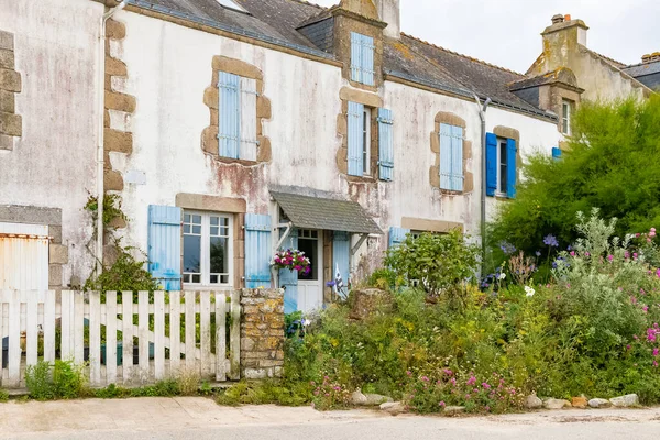 Carnac Bretagne Près Golfe Morbihan Maison Traditionnelle Dans Village — Photo